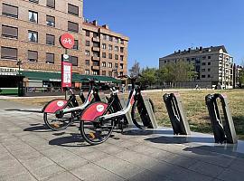 Gijón estrena el nuevo servicio de bicicletas eléctricas compartidas