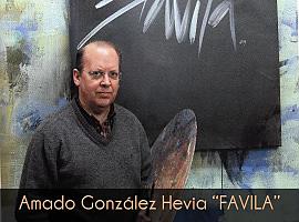 Solemne entrega del título de Hijo Predilecto de Grado al artista Favila