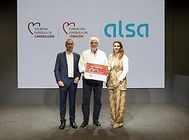 Reconocimiento de Alsa como la primera empresa cardiosegura de España