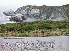 Los hallazgos del castro de cabo Blanco, en El Franco, aportación asturiana en las Jornadas Europeas de Patrimonio