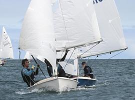 Jaime Álvarez-Hevia y Andrea Ponga campeones de Asturias de Snipe