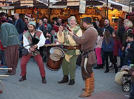 El mercado medieval toma el casco Histórico de Avilés