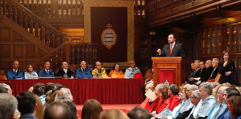 Barbón en la apertura del curso universitario apuesta porque Asturias se convierta en un polo e atracción de talento