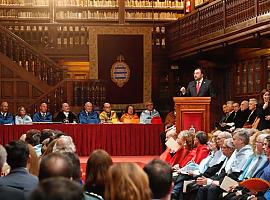 Barbón en la apertura del curso universitario apuesta porque Asturias se convierta en un polo e atracción de talento