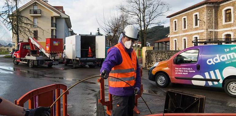 Despliegue de 5.600 kilómetros de fibra óptica en 30.000 hogares rurales de Asturias