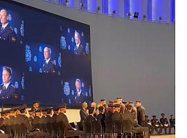 La Policía Nacional celebró ayer en Oviedo su festividad: los Ángeles Custodios