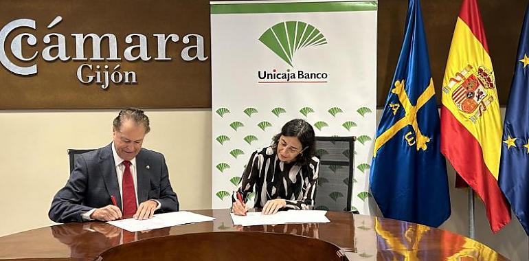 Unicaja Banco y la Cámara de Comercio de Gijón refuerzan su cooperación en apoyo del tejido empresarial