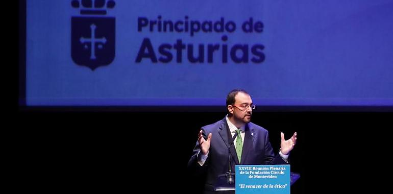 Barbón en la XXVIII reunión plenaria de la Fundación Círculo de Montevideo: "Este es el momento de Asturias, la década del cambio"