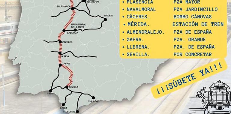 Movilización ciudadana busca revivir la Ruta de la Plata ferroviaria