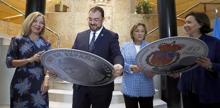 Asturias acoge con orgullo la presentación de la moneda conmemorativa de la Princesa Leonor