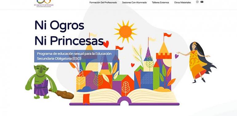 La iniciativa de educación sexual de Asturias Ni ogros ni princesas llega a 67% de los institutos públicos