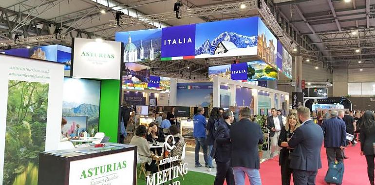 Asturias se postula en la Feria IBTM World de Barcelona como destino sostenible para congresos