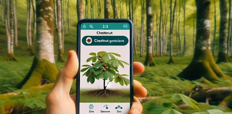 Innovadora app para salvar castañares de la avispilla