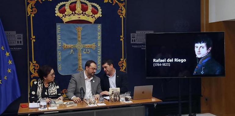 Barbón destaca el legado de Rafael del Riego en la defensa de las libertades