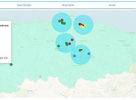 Se mantiene activo el protocolo por episodios de contaminación del aire en las zonas de Gijón y Oviedo