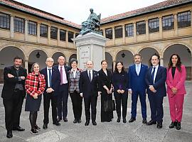 Ignacio Villaverde presenta su nuevo equipo de gobierno para la Universidad de Oviedo