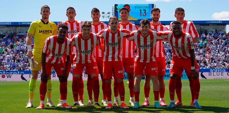 El Sporting cae contra el CD Leganés