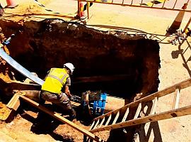 Gijón pionera en "tecnología sin zanja" para mejorar el saneamiento de la Playa de San Lorenzo