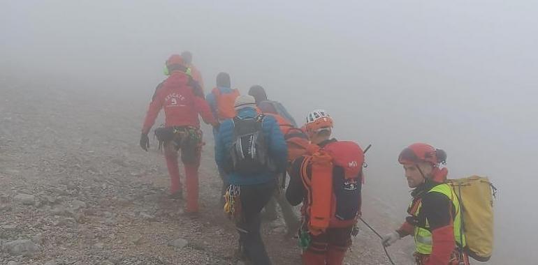 Rescate heroico en Cabrales: Escalador herido en Urriellu