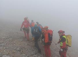 Rescate heroico en Cabrales: Escalador herido en Urriellu