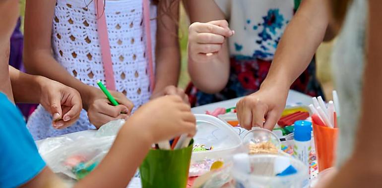 Arranca una nueva temporada de talleres infantiles de verano en Avilés