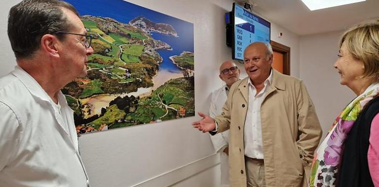 El Hospital Universitario San Agustín inaugura una exposición de paisajes asturianos del fotógrafo Nardo Villaboy