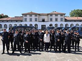 La Policía Nacional refuerza su presencia en Asturias con la incorporación de 31 nuevos alumnos en prácticas