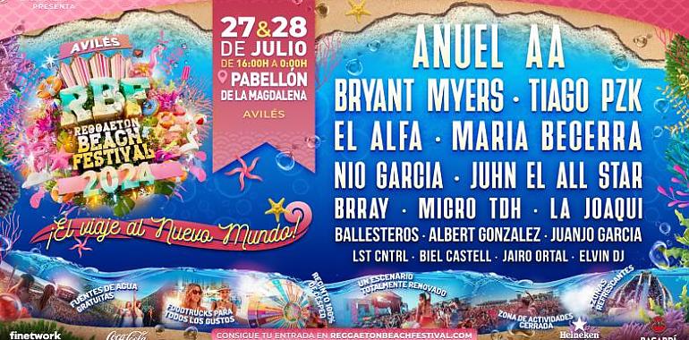 Avilés se prepara para el Reggaeton Beach Festival más espectacular de su historia