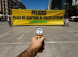 Greenpeace alza la voz en Madrid: Urge adaptar las ciudades al calor extremo