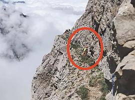 Montañeros daneses y belgas rescatados en operativos coordinados en los Picos de Europa