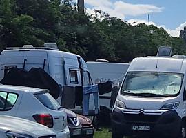 Otea alerta sobre la acampada ilegal de autocaravanas en zonas prohibidas de Asturias