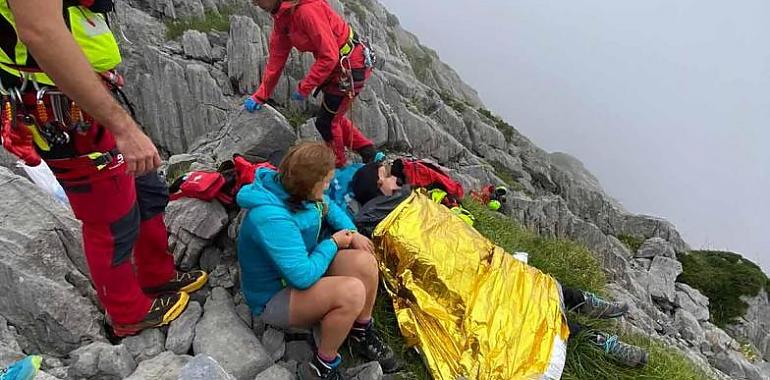 Rescate en Cangas de Onís: Operativo de alta complejidad para salvar a una excursionista herida