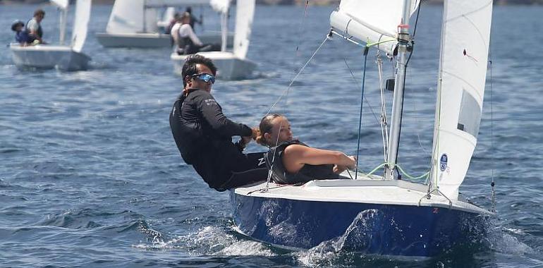 Francisco Silvela y Aida Marqués se coronaron Campeones de Asturias de Snipe 2024