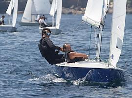 Francisco Silvela y Aida Marqués se coronaron Campeones de Asturias de Snipe 2024