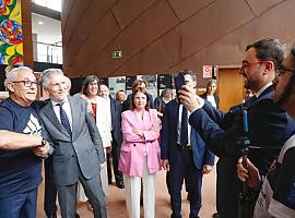 El Presidente anuncia la inminente aprobación de la Ley de Ciencia y el CSIC asturiano en la apertura de la FIDMA