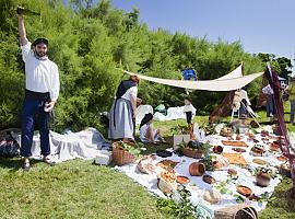 El Día de Asturias en Gijón: Una jira llena de tradición, sidra y solidaridad en Santa Catalina