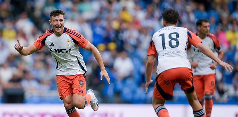 El Real Oviedo se impone por 0-1 al Deportivo de La Coruña