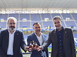 Mahou Cinco Estrellas refuerza su compromiso con el Real Oviedo y el fútbol asturiano