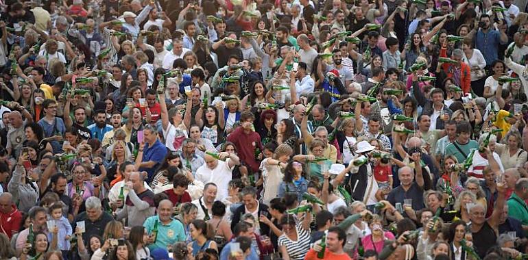 Gijón se prepara para la 33ª Fiesta de la Sidra Natural con un récord mundial en el punto de mira