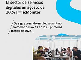 El sector de servicios digitales en España crece un 10% en el primer semestre de 2024, impulsado por la creación de empleo