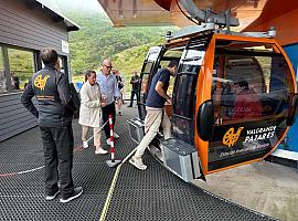 La telecabina de Valgrande-Payares alcanza un récord histórico transportando a más de 9.000 personas durante la final de la 15ª etapa de La Vuelta