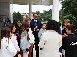 Inauguración del nuevo instituto en La Florida, Oviedo, tras una inversión de 8,8 millones de euros