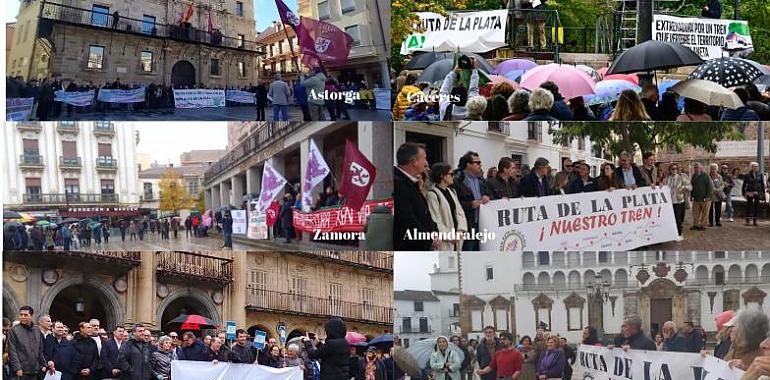 Movimientos sociales exigen la recuperación completa del Tren Ruta de la Plata como un servicio público esencial