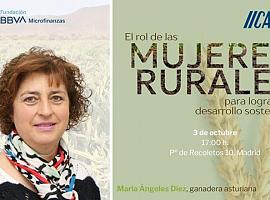 La ganadera asturiana María Ángeles Díez representa a las mujeres rurales españolas en un evento internacional en Madrid sobre igualdad en la agricultura