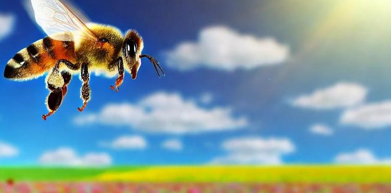 ¿Sabes lo que le cuesta a una abeja fabricar un kilo de miel Pues visitar 4 millones de flores y dar la vuelta al mundo cinco veces