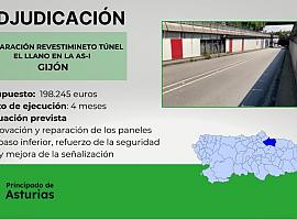 El túnel de El Llano en Gijón se somete a reparación con una inversión de 198.000 euros: Obras nocturnas para minimizar el impacto en el tráfico