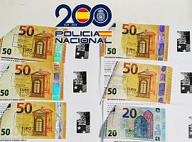 La Policía Nacional desarticula red de tráfico de drogas y falsificación de billetes en Avilés: Detenida una pareja clave en la operación