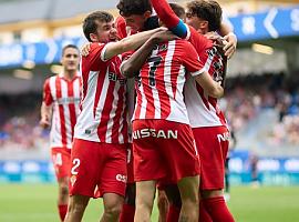 Gran victoria del Sporting en Ipurua (1-3)