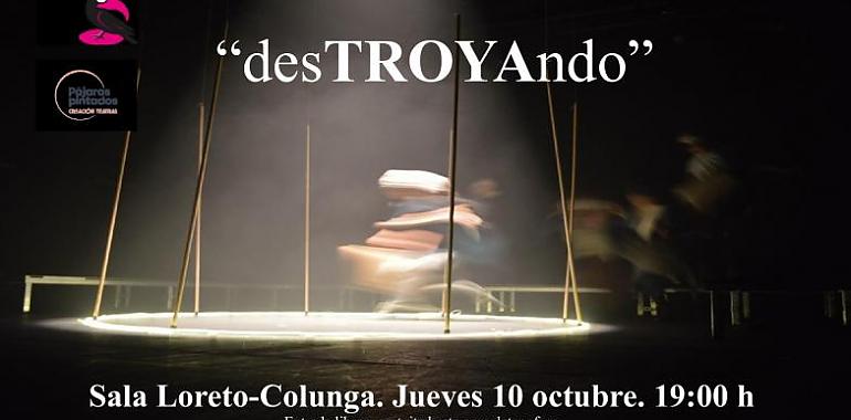 "desTROYAndo": Un fascinante viaje teatral desde Troya a Colunga en un ensayo general abierto al público