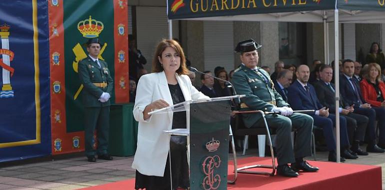  Adriana Lastra elogia el papel de la Guardia Civil en su 180 aniversario y destaca su labor en la lucha contra la violencia de género